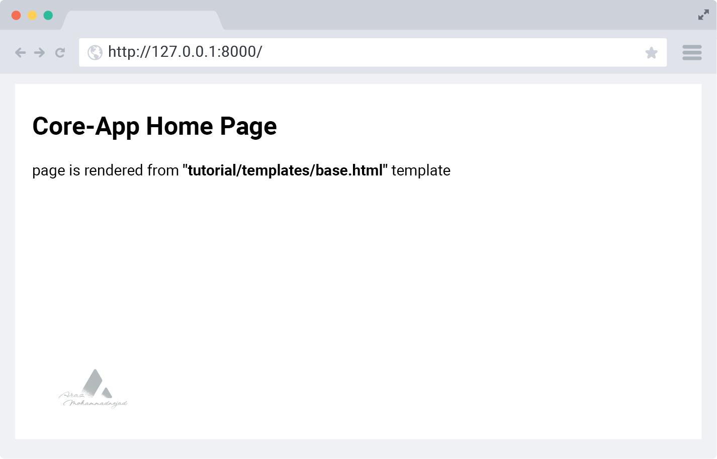 Django Tutorial | Base Template